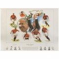 Sir Alex Ferguson Limited Edition signed Manchester United Artwork - 8th Wonder