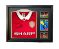 Dwight Yorke Name Personalised Hand Signed 1999 Champions League Final Shirt