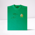 Alex Stepney & Jimmy Rimmer hand signed 1968 European Cup Final Goalkeeper shirt