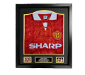 Bryan Robson Hand Signed official 1992-94 Red shirt