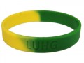 Green & Gold Love United Hate Glazer Wristbands