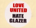Car Sticker - Love United Hate Glazer