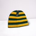 Green and Gold Beanie Hat
