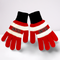 Unoffical United Gloves - Red- White Striped