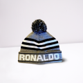 Ronaldo Grey Bobble Hat