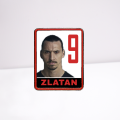 Zlatan 9 - Ibrahimović Badge