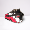 Manchester is Red Map Badge 