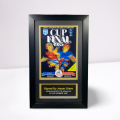 Jesper Olsen Signed & Framed 1985 FA Cup Final Programme Cover 