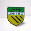 Newton Heath Green & Gold Shield Badge