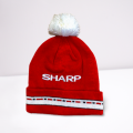 1990 SHARP Red Home Bobble Hat