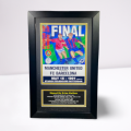 Brian McClair Signed & Framed 1991 European Cup Winners' Cup Final Programme Cover 