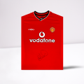 Andy Cole Signed 2000/01 Manchester United Home Shirt