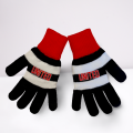 Unoffical United Gloves - Black -White Striped